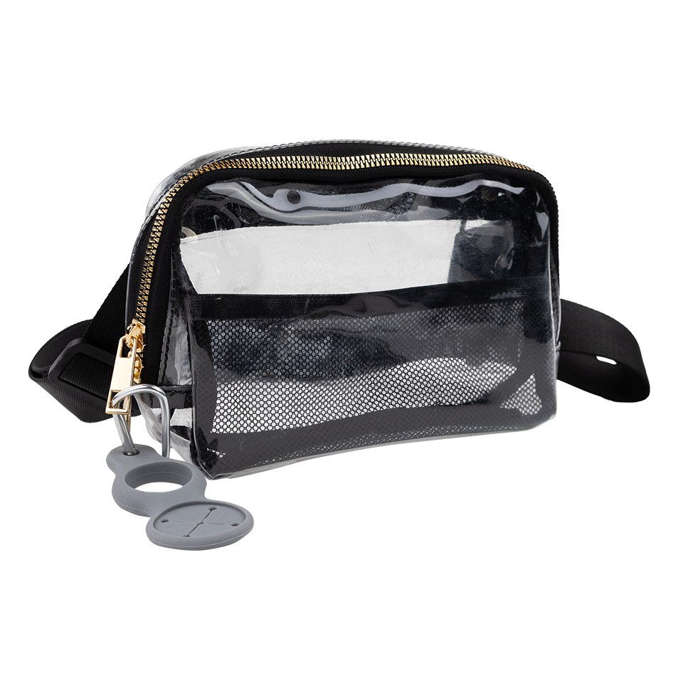 Black Clear Fanny Pack