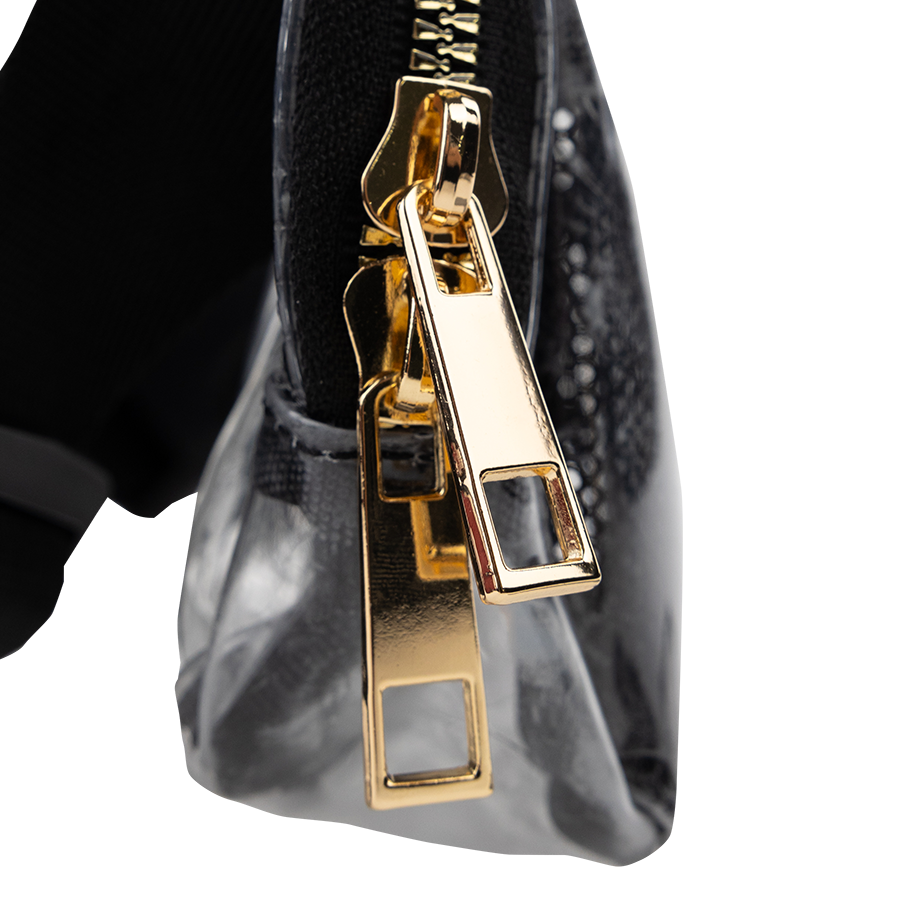 Black Clear Fanny Pack