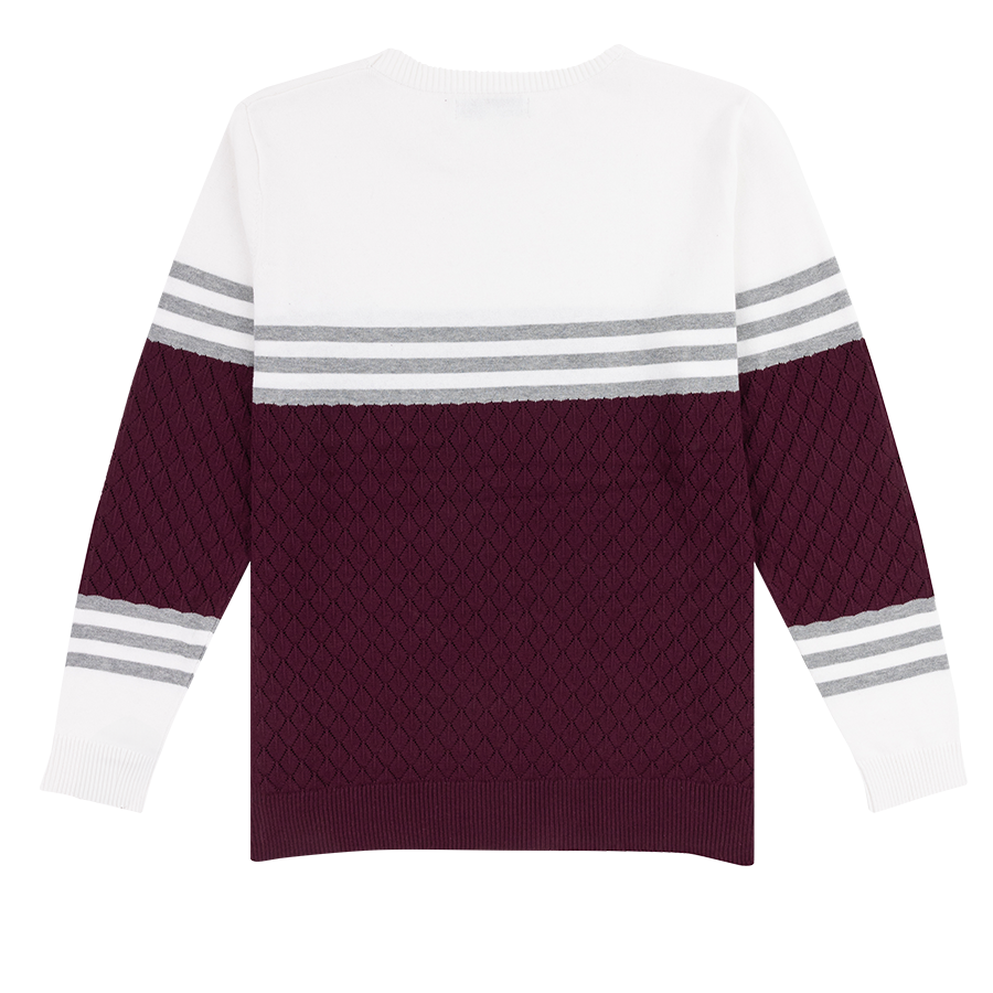 Maroon Livingston Sweater