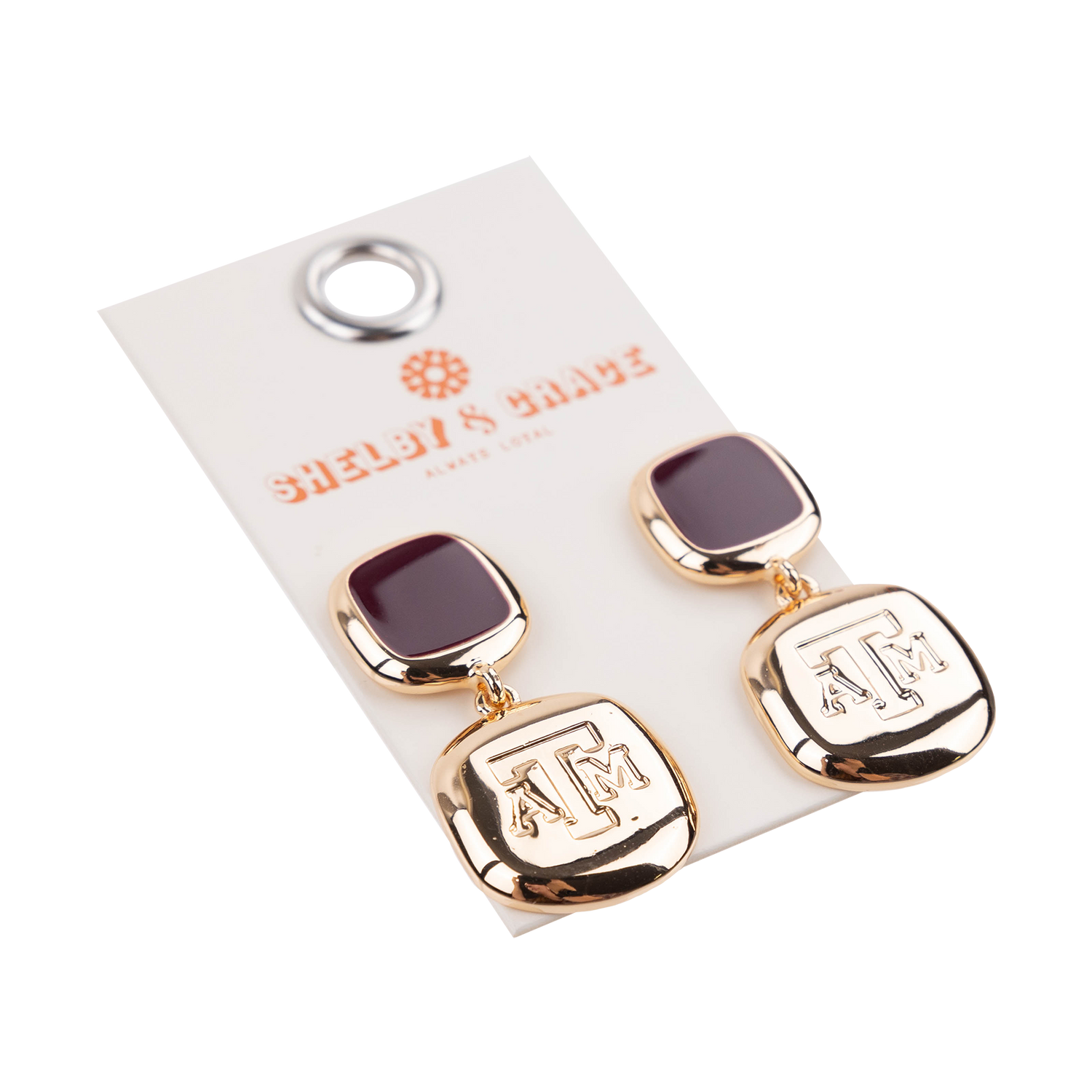 Texas A&M Benji Earrings