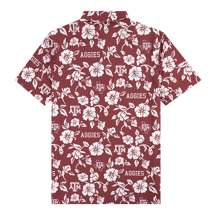 Texas A&M Reyn Spooner Aggies Pua Performance Polo