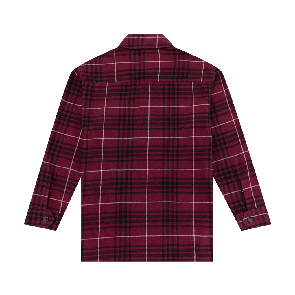 Texas A&M Maroon Boyfriend Plaid Nightshirt