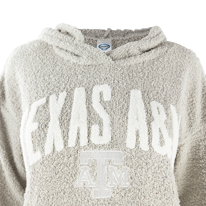 Texas A&M Fuzzy Chenille Hoodie