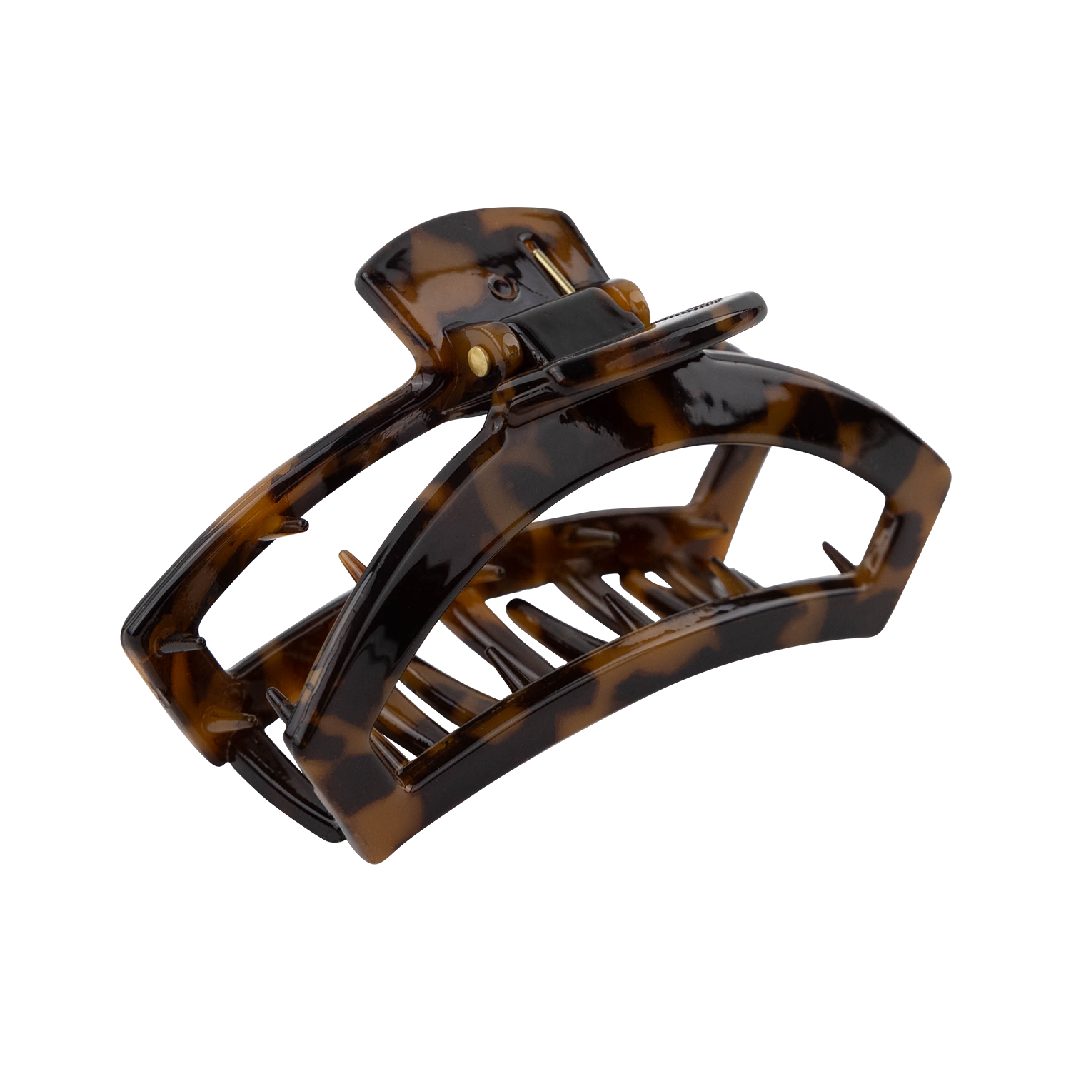 Teleties Medium Claw Hair Clip - Brown