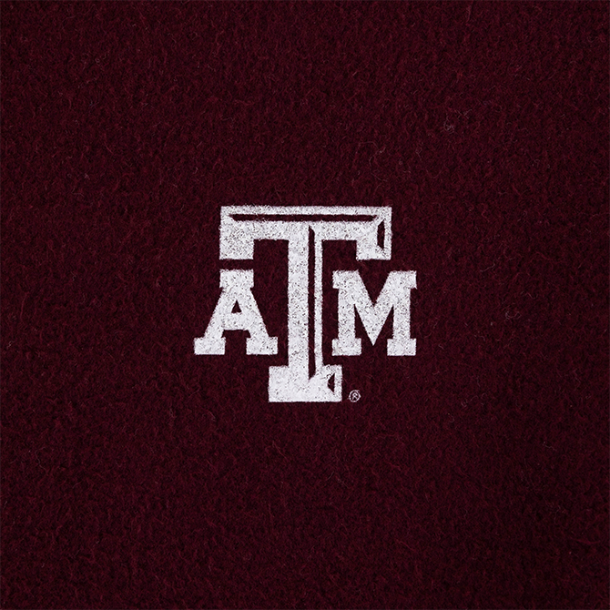 Texas A&M Maroon Henley Pullover