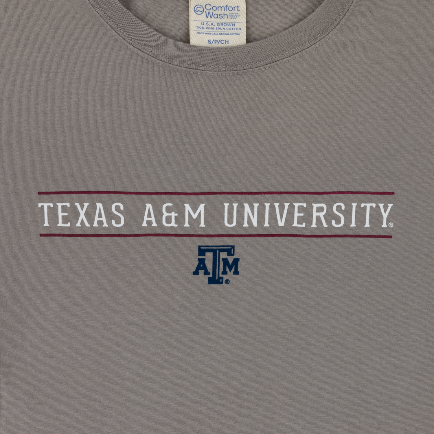 Texas A&M University Silhouette Flag T-Shirt