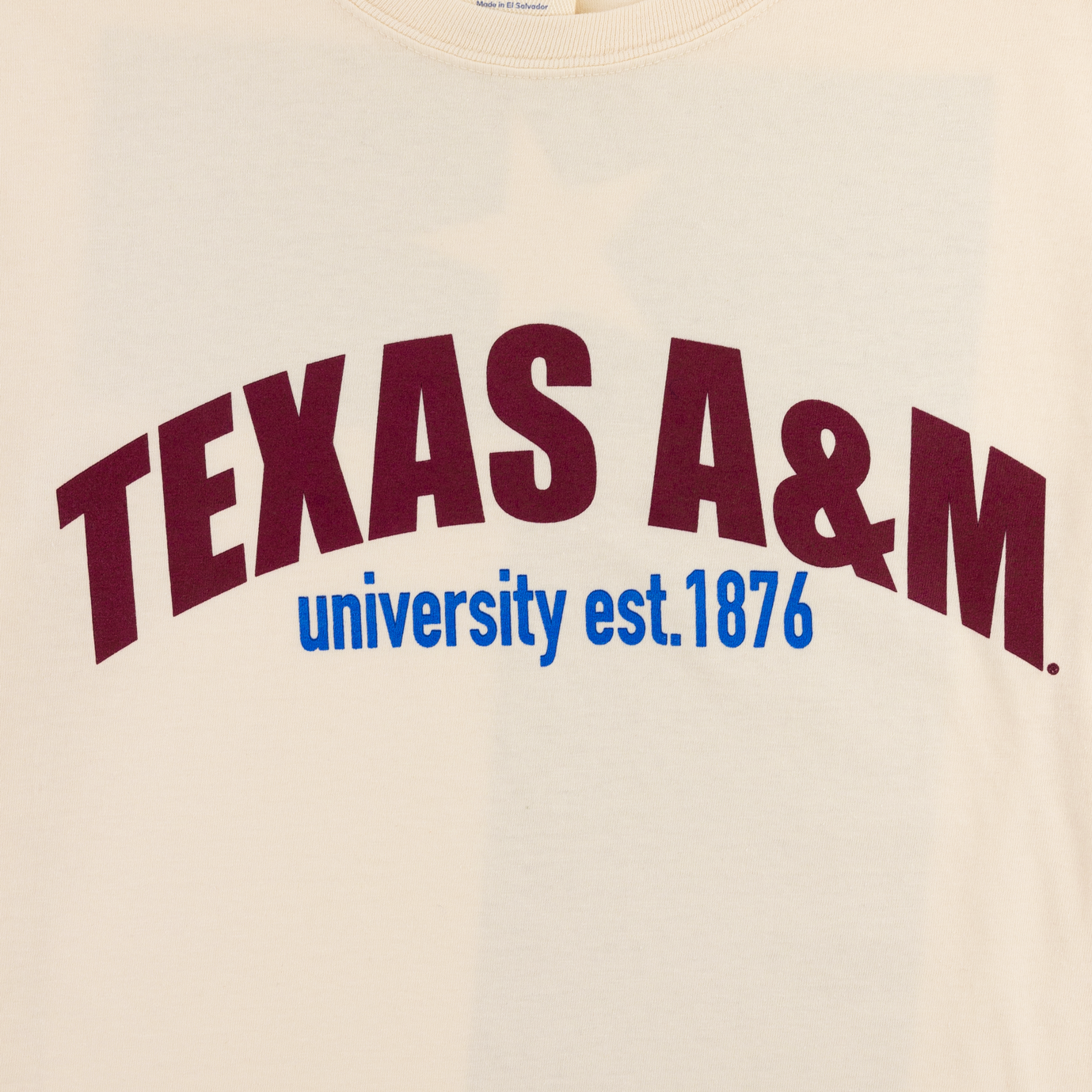 Texas A&M Vertical Texas Flag T-Shirt