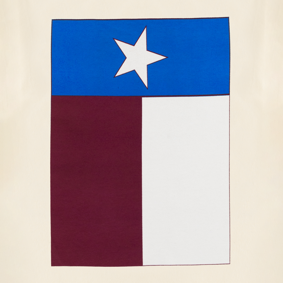 Texas A&M Vertical Texas Flag T-Shirt