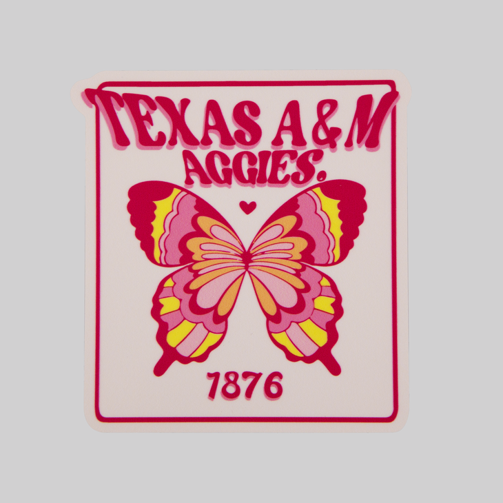 Texas A&M Aggies Butterfly Patch Dizzler