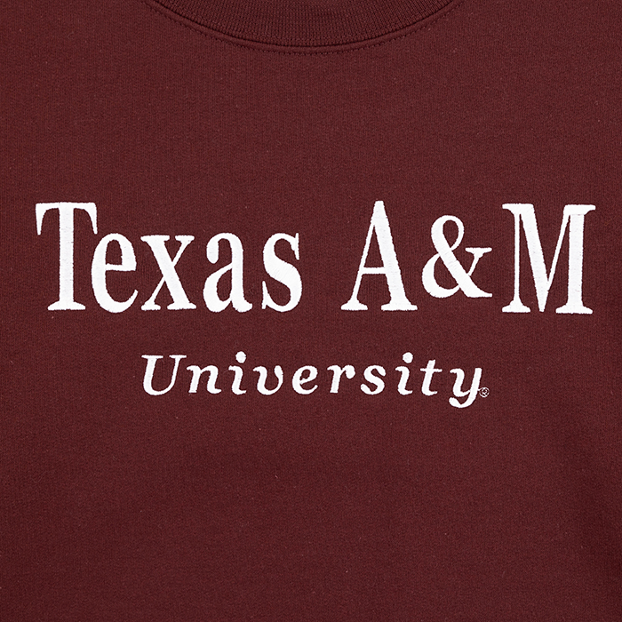 Texas A&M Womens Powerblend Aggies Crewneck