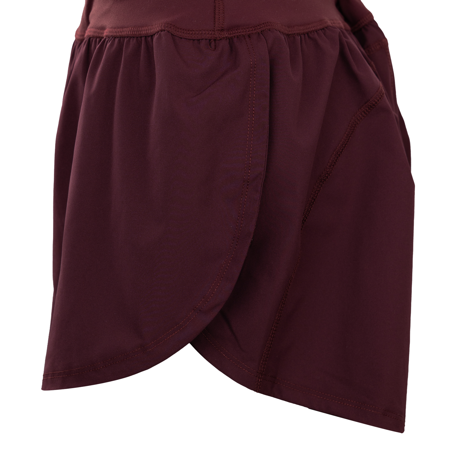 Maroon Activewear Romper