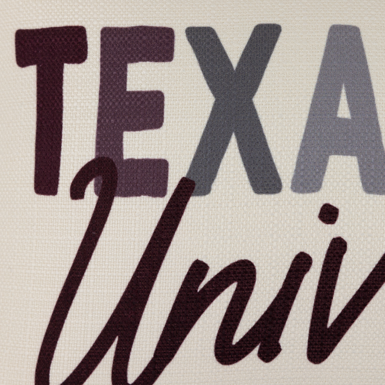 Texas A&M Collegiate Tones Pillow