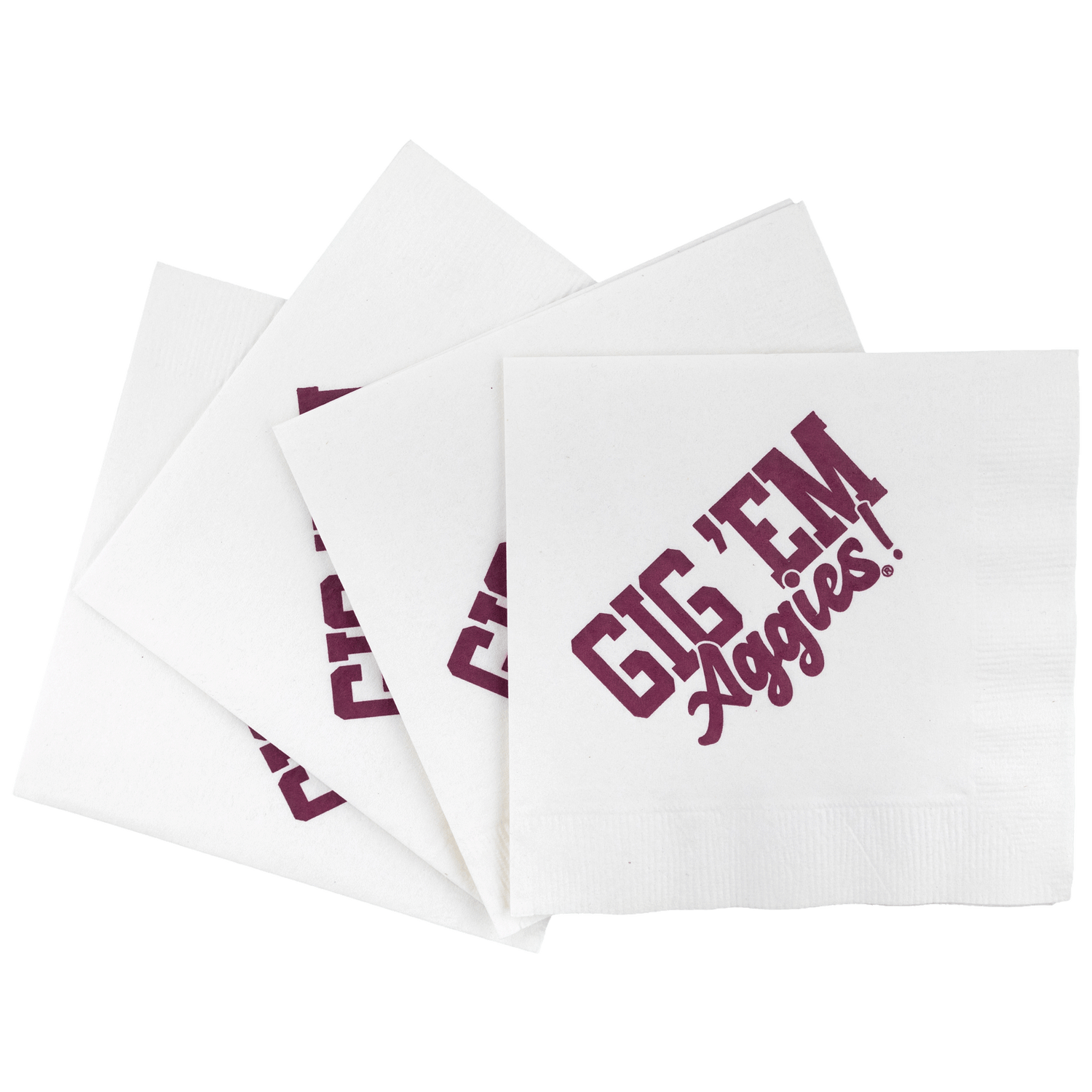 Gig 'Em Aggies Napkins