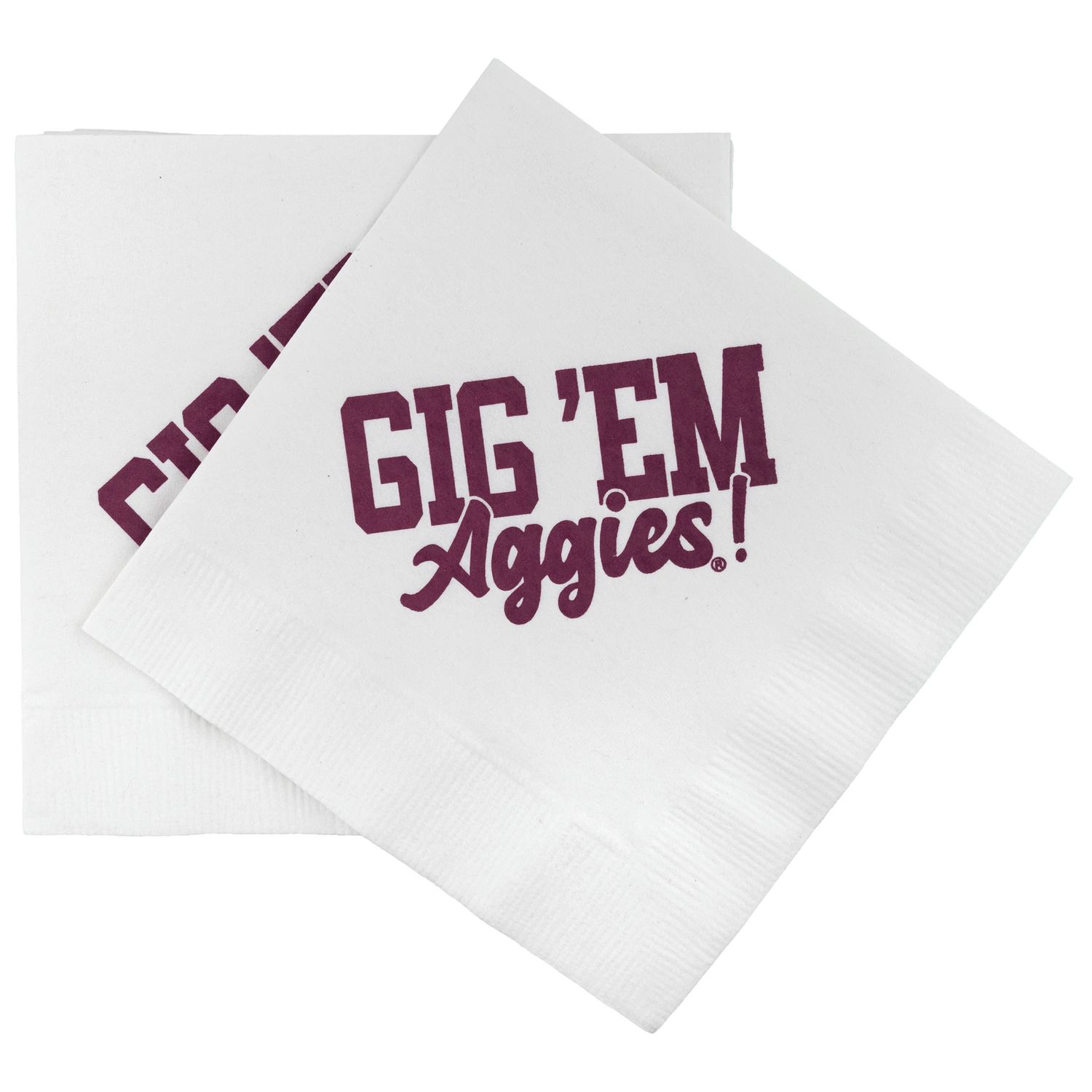 Gig 'Em Aggies Napkins