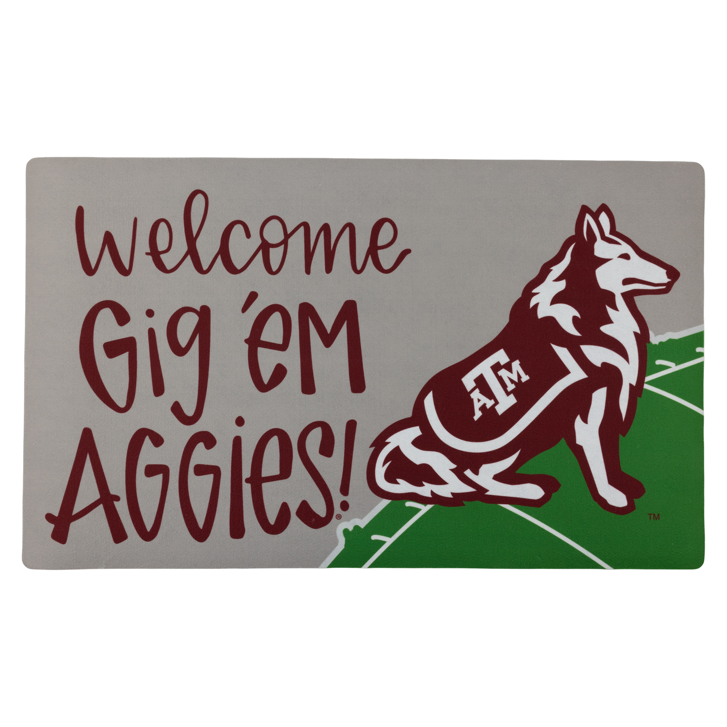 Welcome Gig 'Em Aggies Doormat
