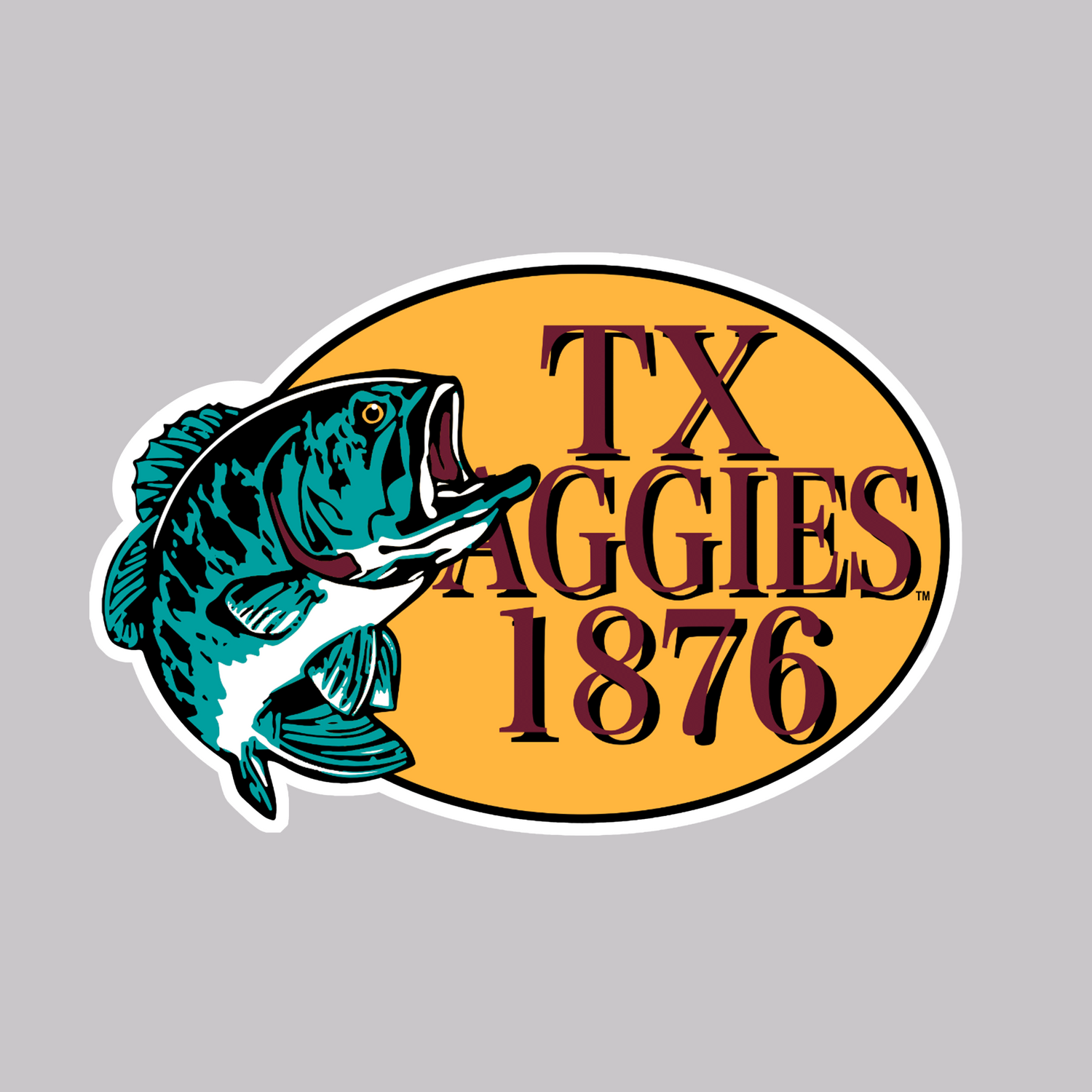 Bass Pro Aggies Sticker