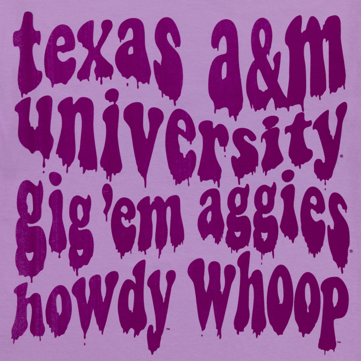 Texas A&M Dripping Aggies T-Shirt
