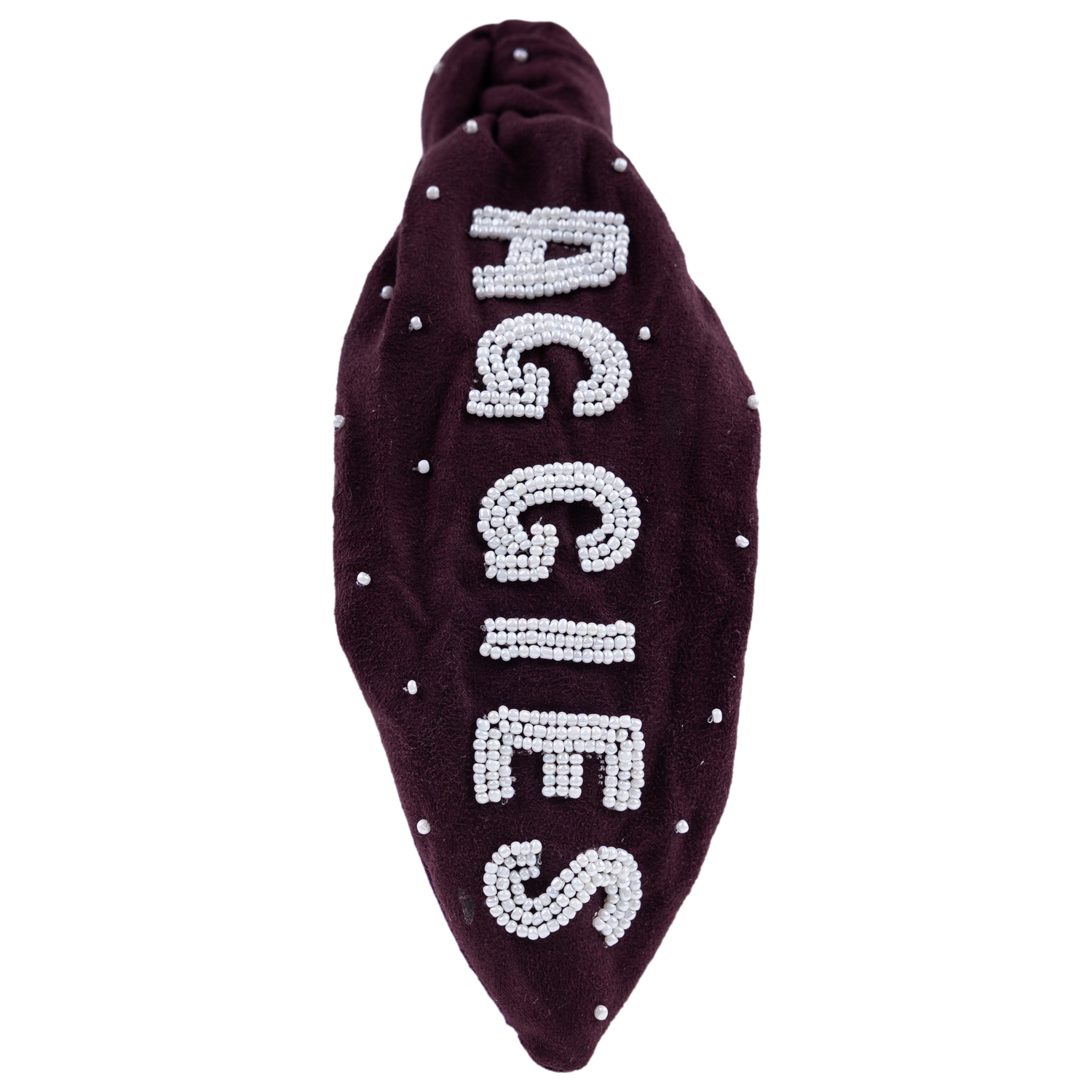 Aggies Beaded Headband
