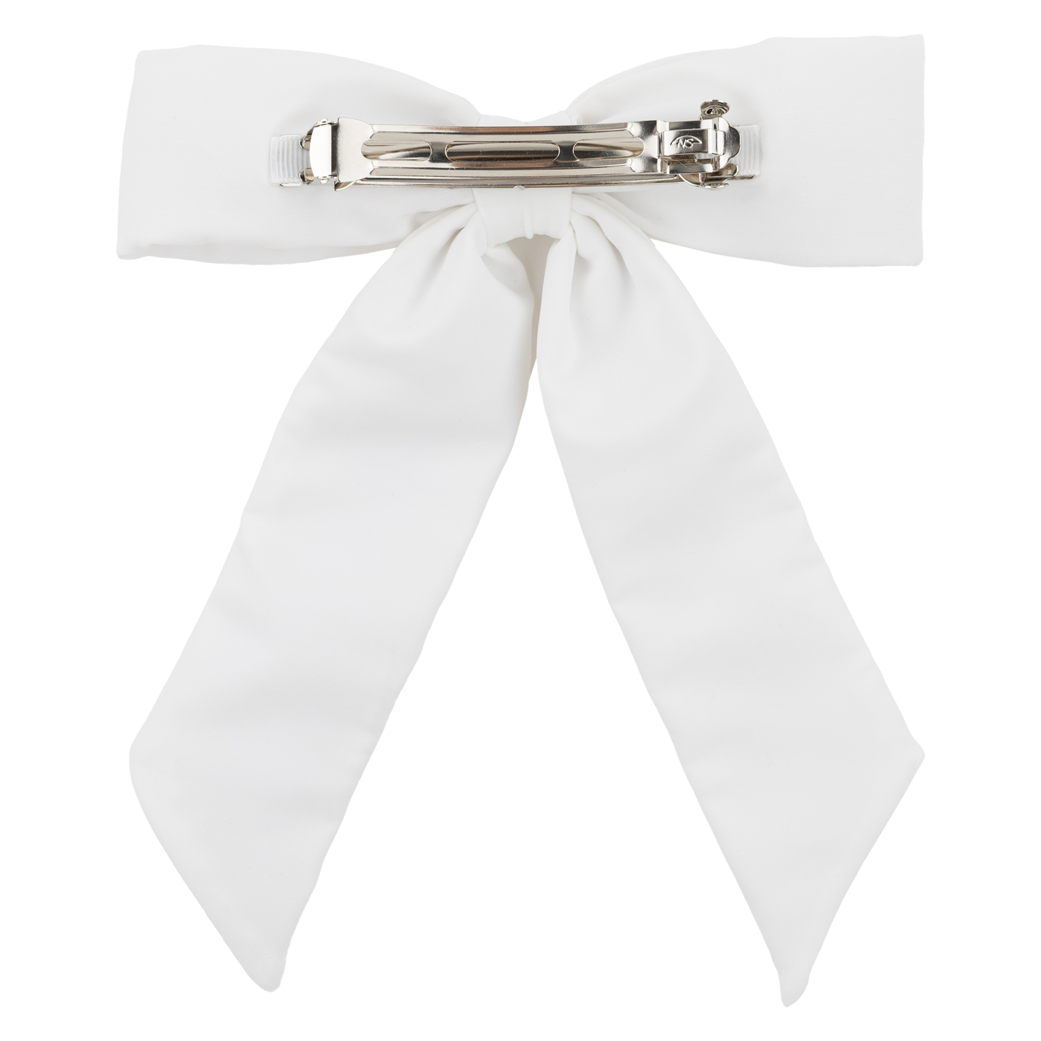 Texas A&M White Bow Barrette