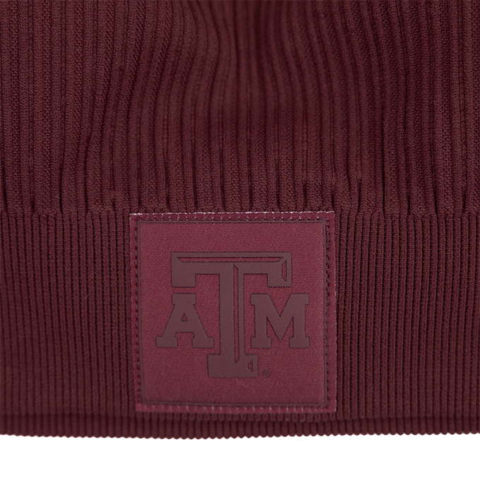 Texas A&M KADYLUXE Maroon Turkish Ribbed Seamless Bra