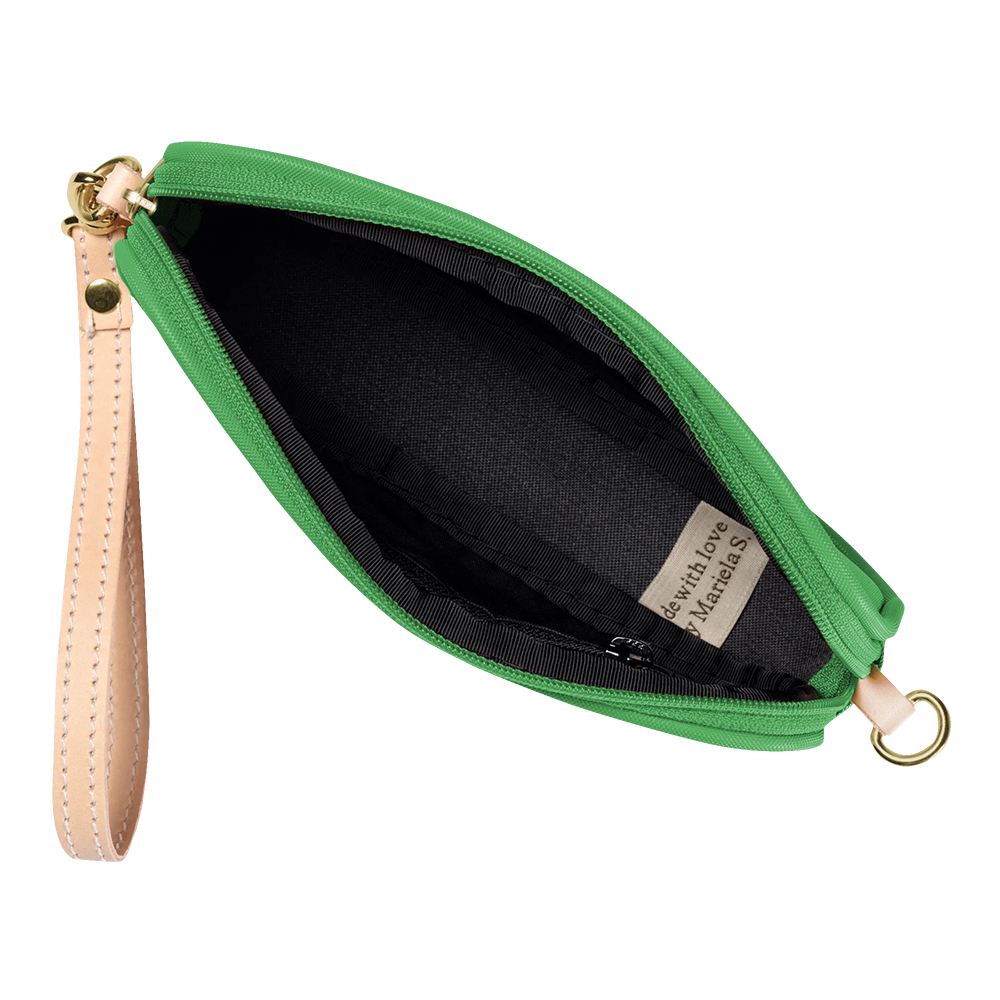Jon Hart Coated Canvas Wristlet