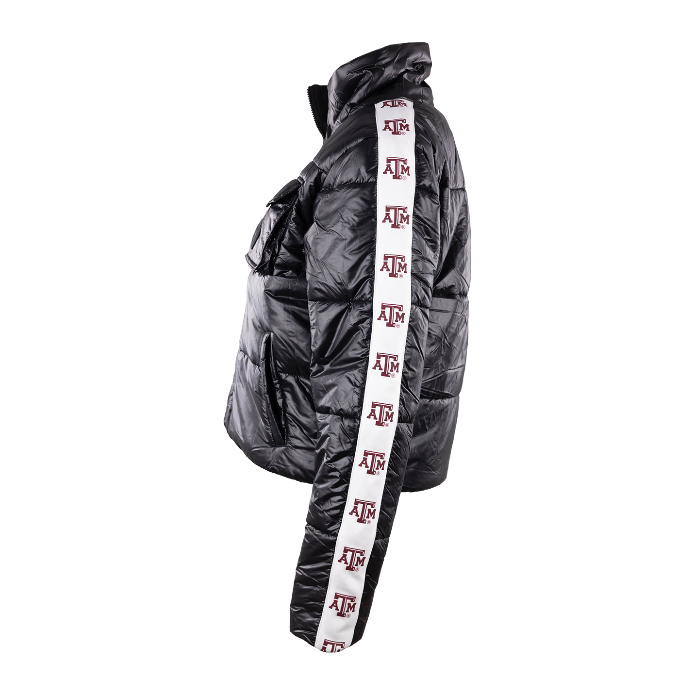 Texas A&M KADYLUXE Cargo Puffer Jacket