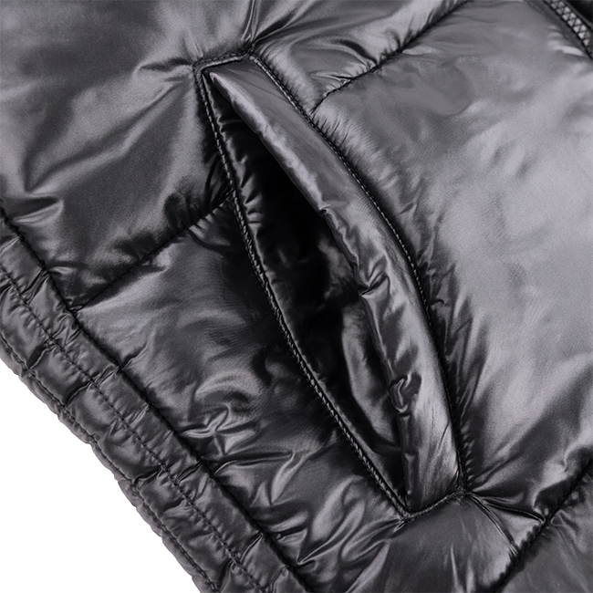 Texas A&M KADYLUXE Black Puffer Long Vest