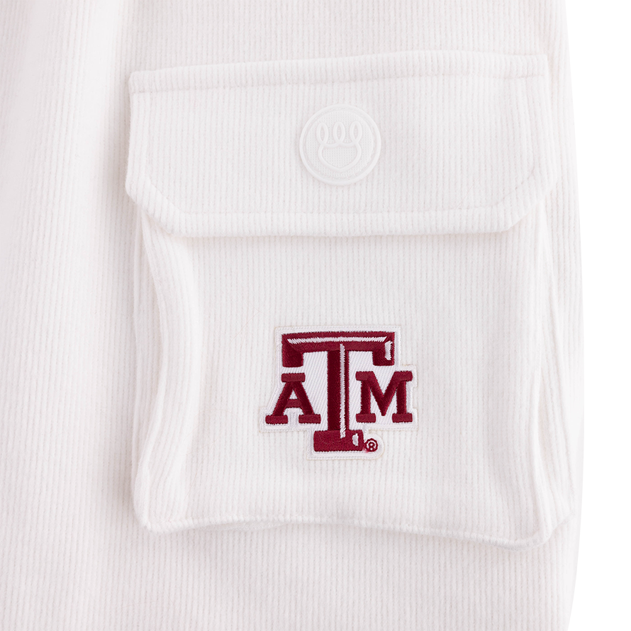 Texas A&M KADYLUXE Corduroy Collar Top and Skirt Set
