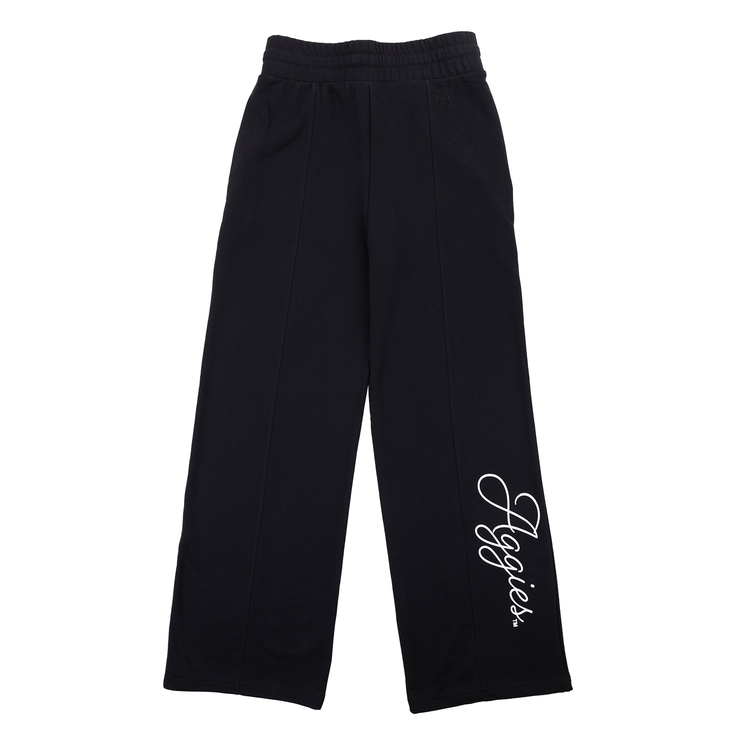 Aggies KADYLUXE Raglan Long Sleeve Crop and Wide Leg Sweatpants Set