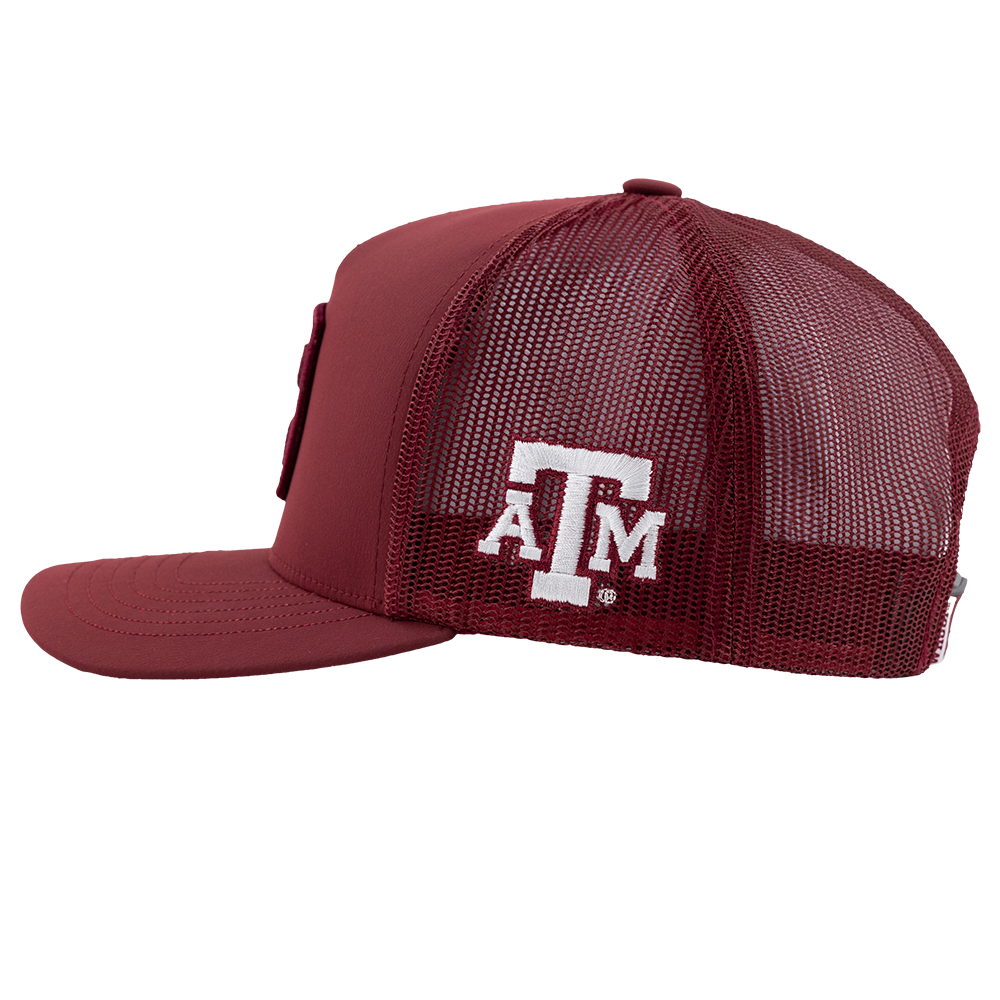 Texas A&M Hooey 5 Panel High Profile Figure Snapback