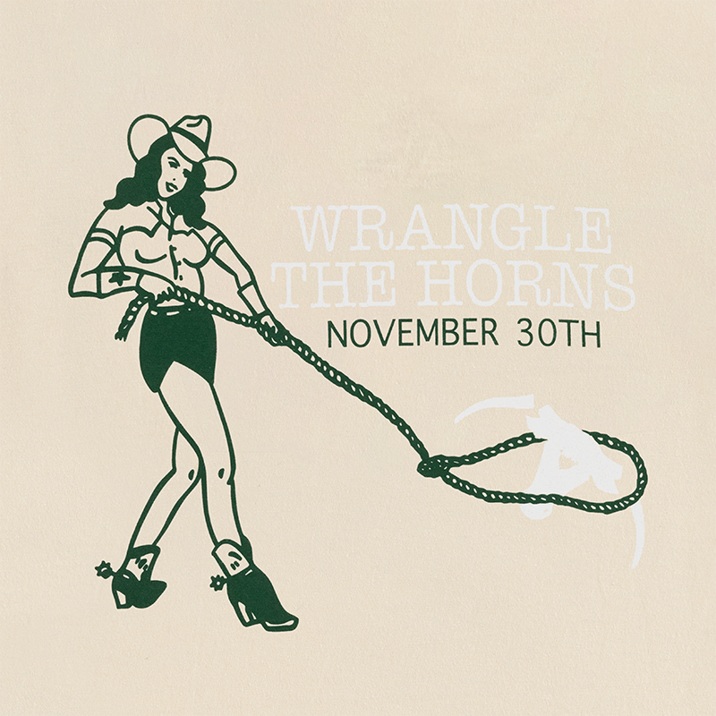Wrangle the Horns November 30th T-Shirt