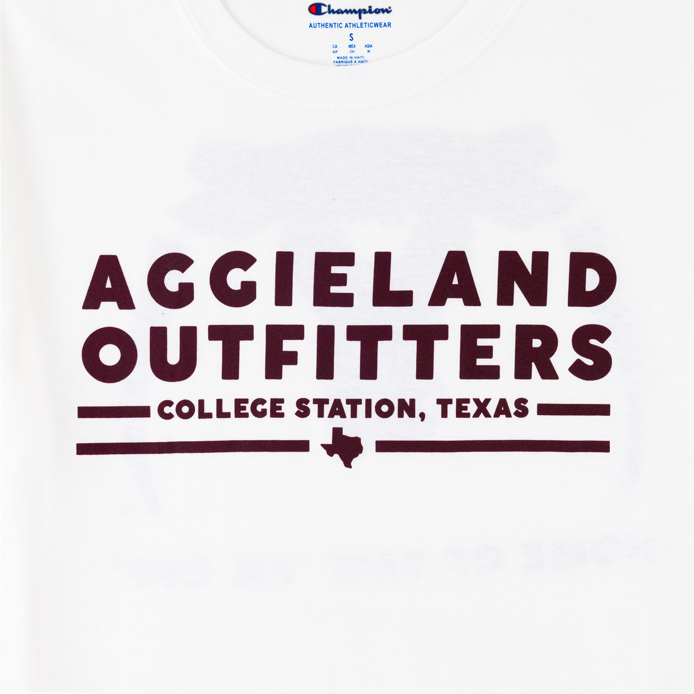 Aggieland Outfitters x Saw 'Em Off White T-Shirt