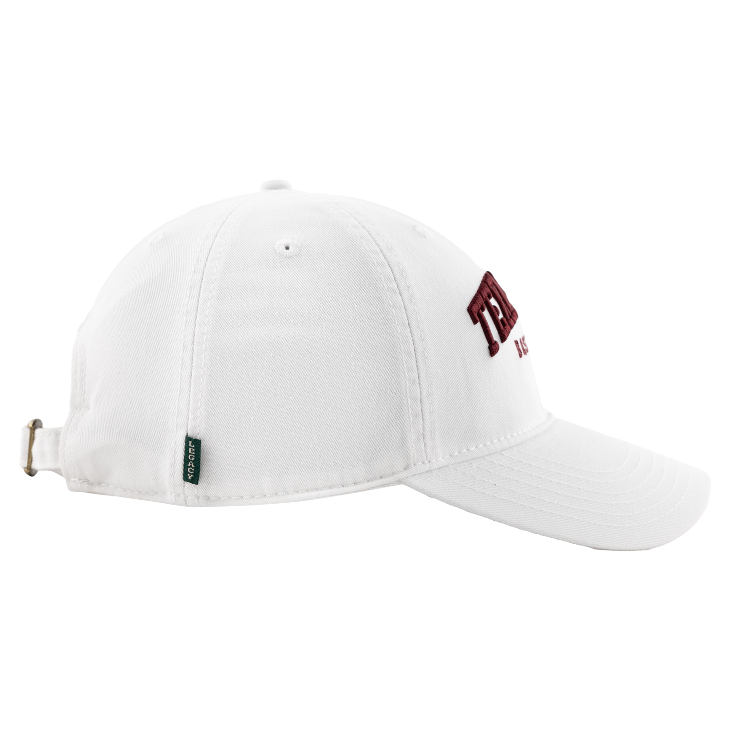 Texas A&M White Baseball Cap