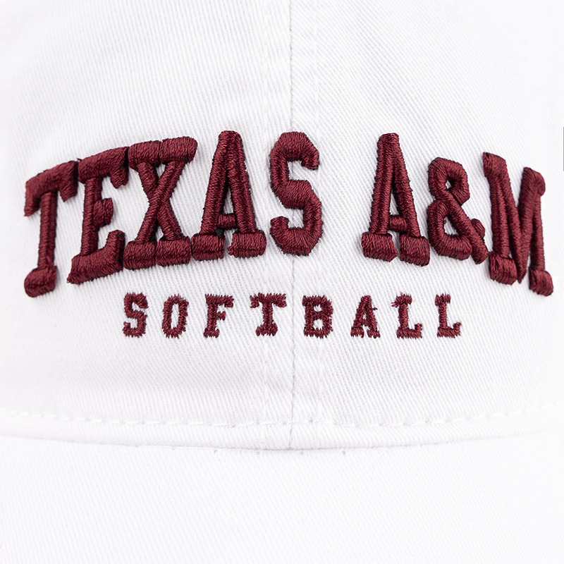 Texas A&M League Collegiate Softball Cap - White