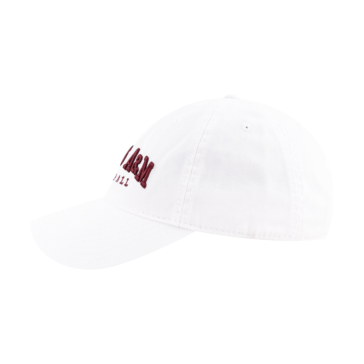 Texas A&M League Collegiate Softball Cap - White