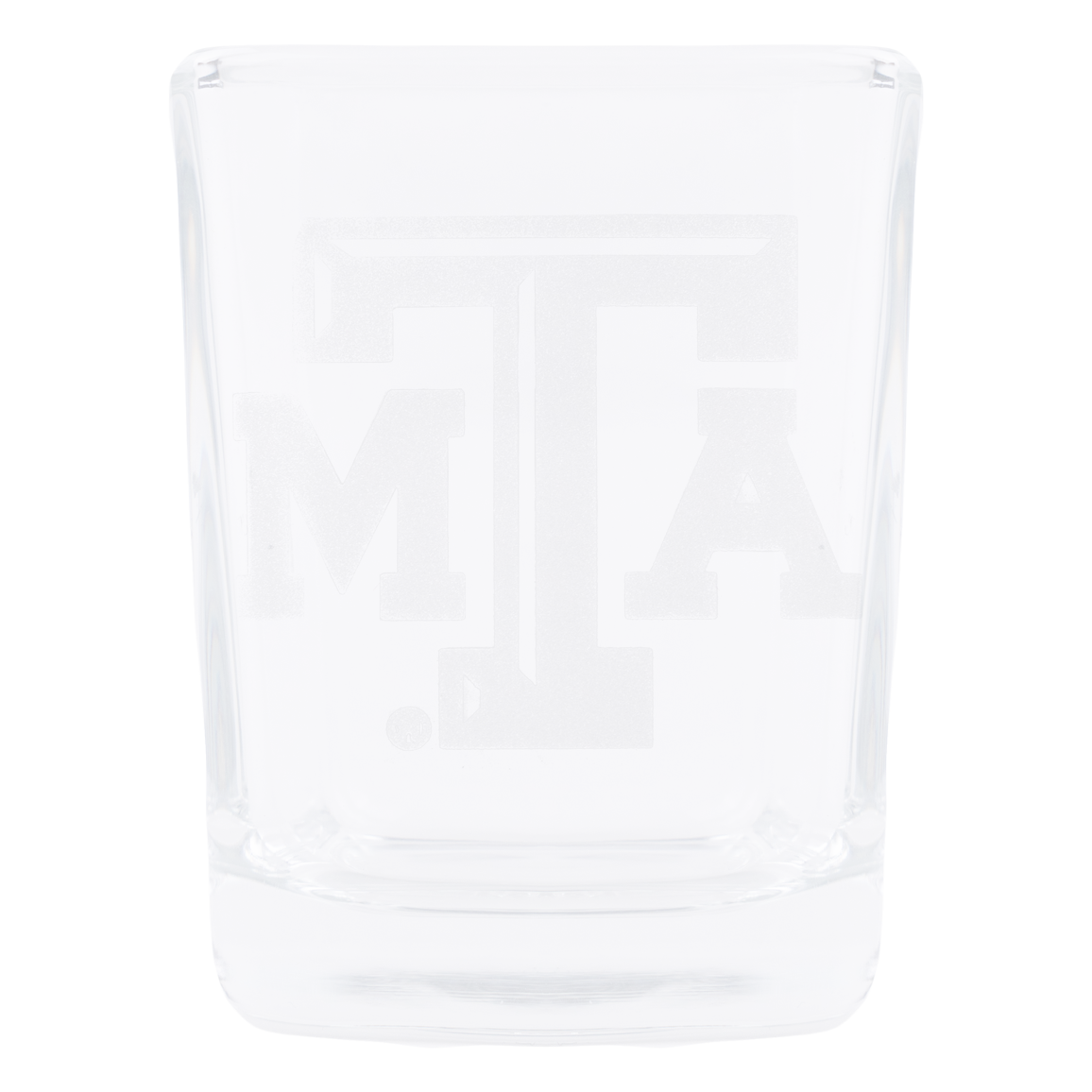 Texas A&M Curved Shot Glass