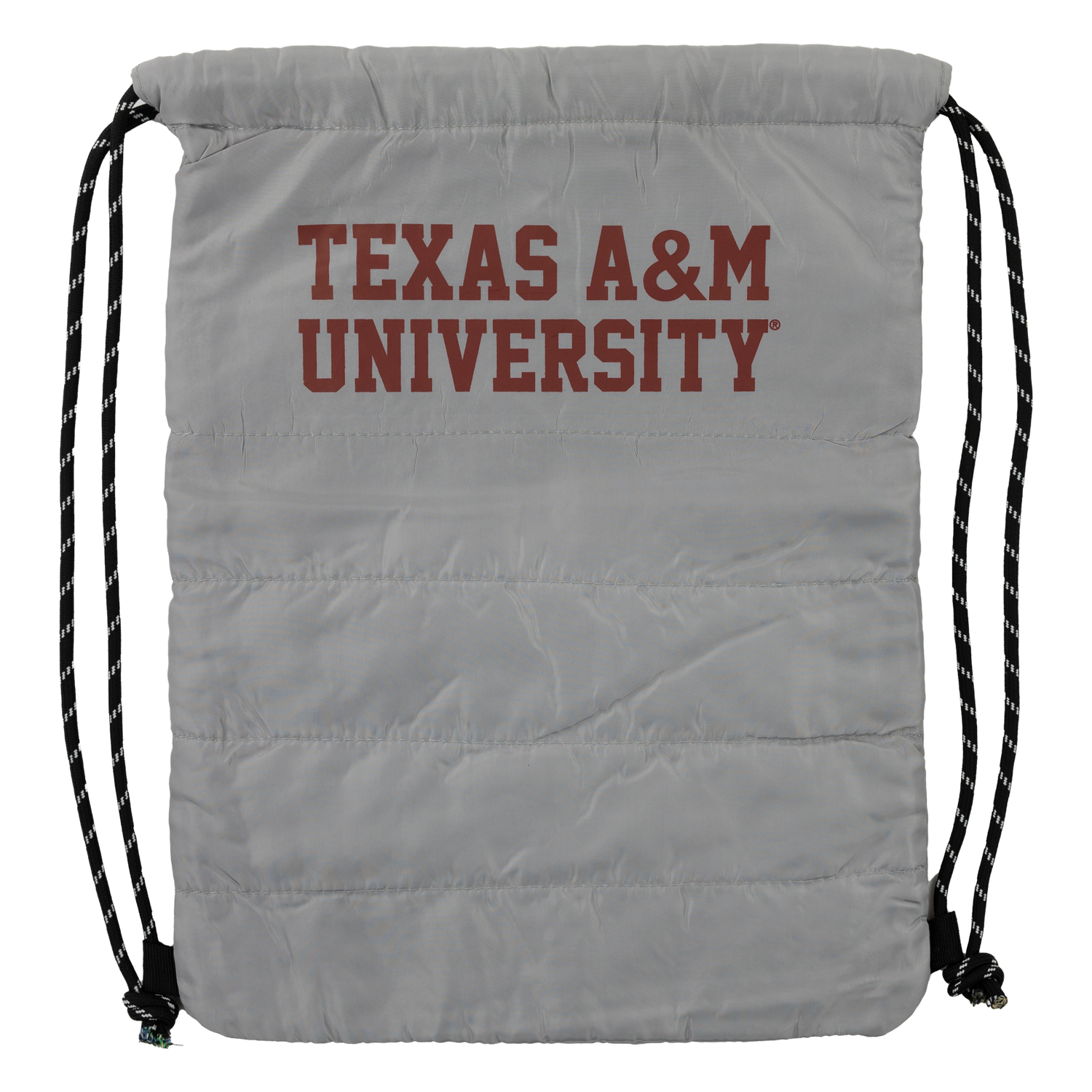 Texas A&M Puffy Quilted Drawstring Bag