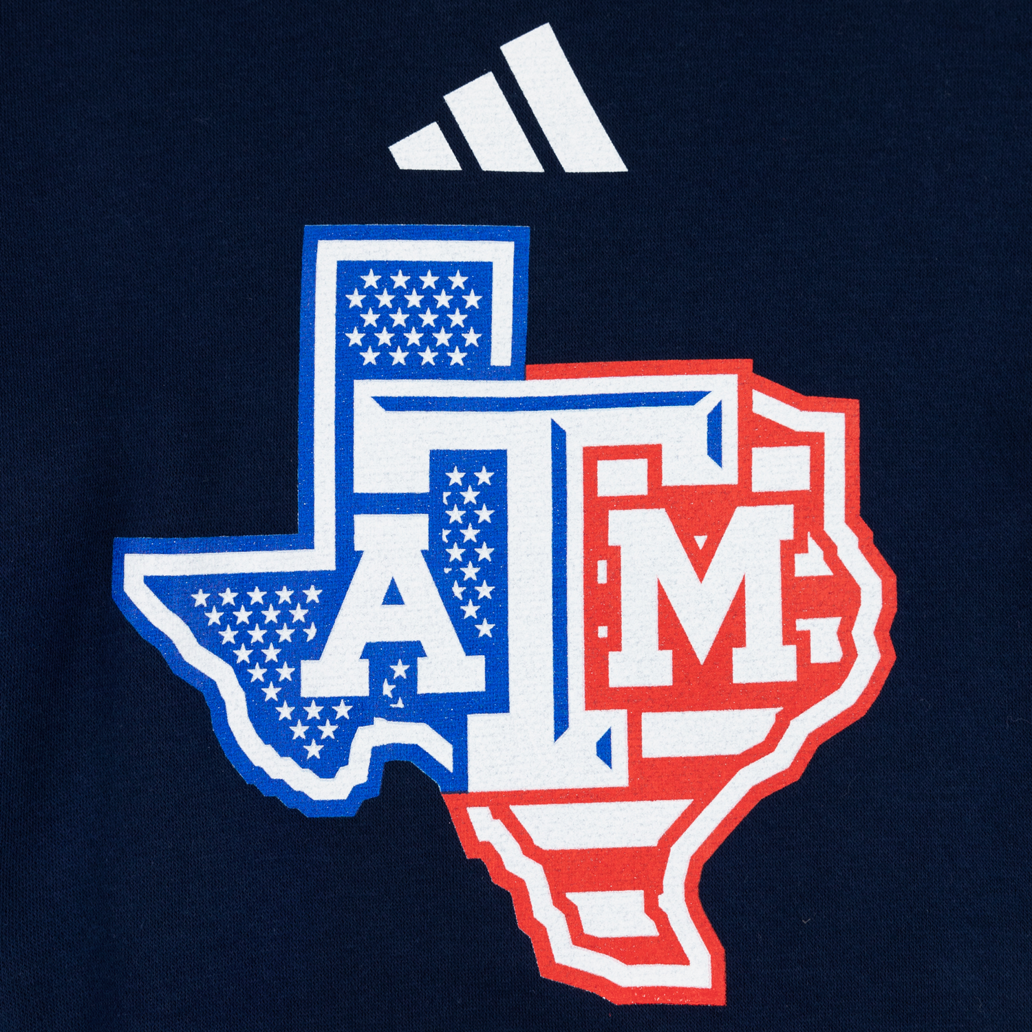 Texas A&M Adidas Lonestar Navy Fleece Hoodie