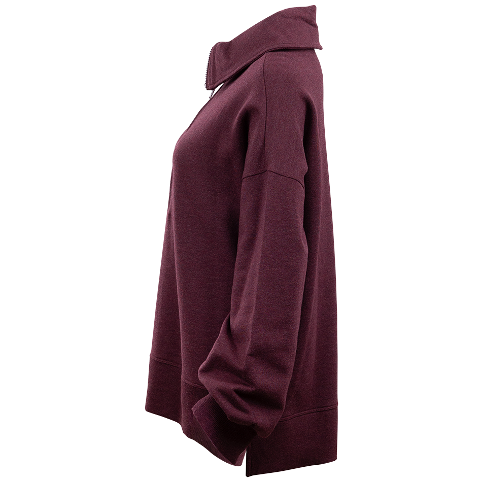 Maroon Travis Mathew Save The Day Quarter Zip