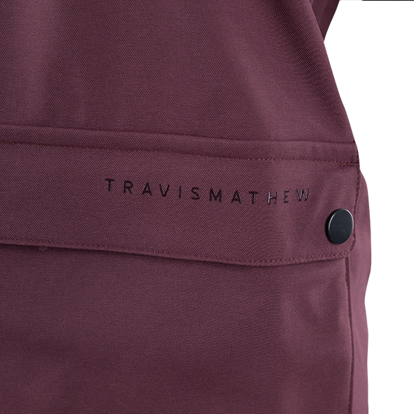 Maroon Travis Mathew Sport Mode Hoodie