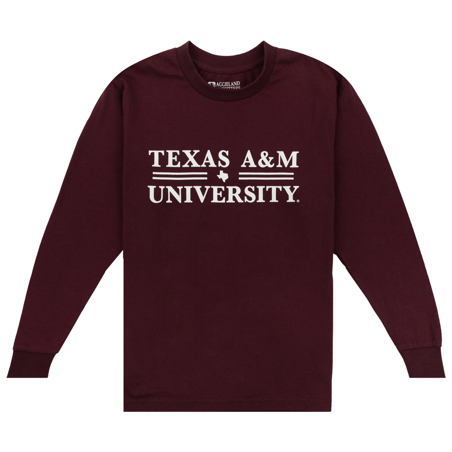 Texas A&M University Youth Double Line Long Sleeve