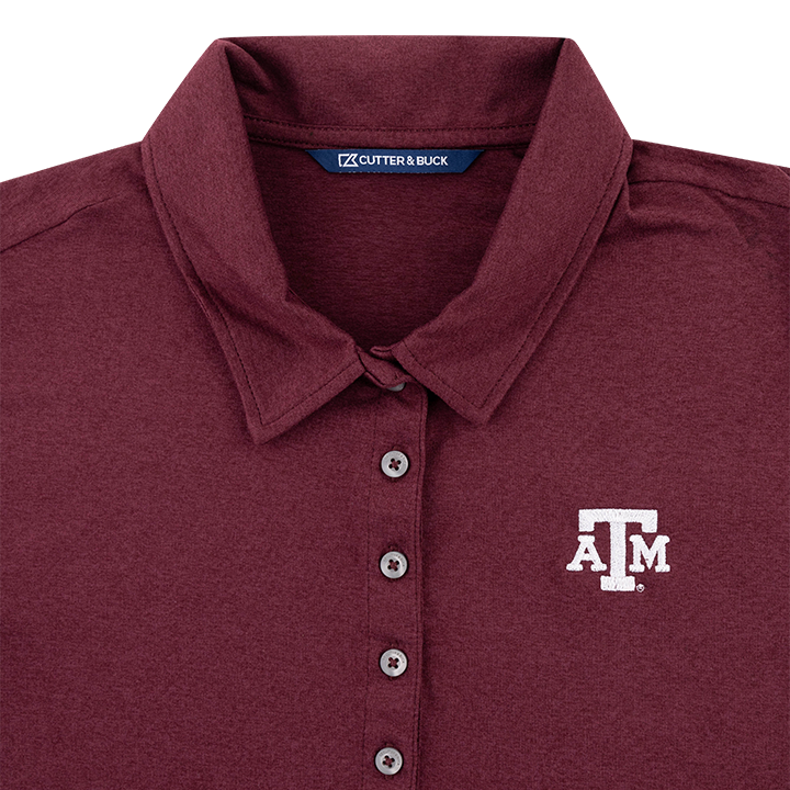 Texas A&M Cutter & Buck Coastline Epic Comfort Eco Polo