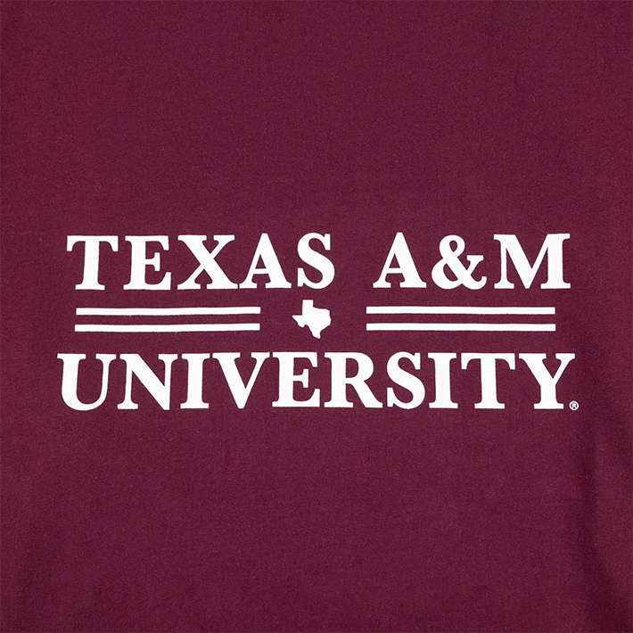 Texas A&M University Double Line Long Sleeve