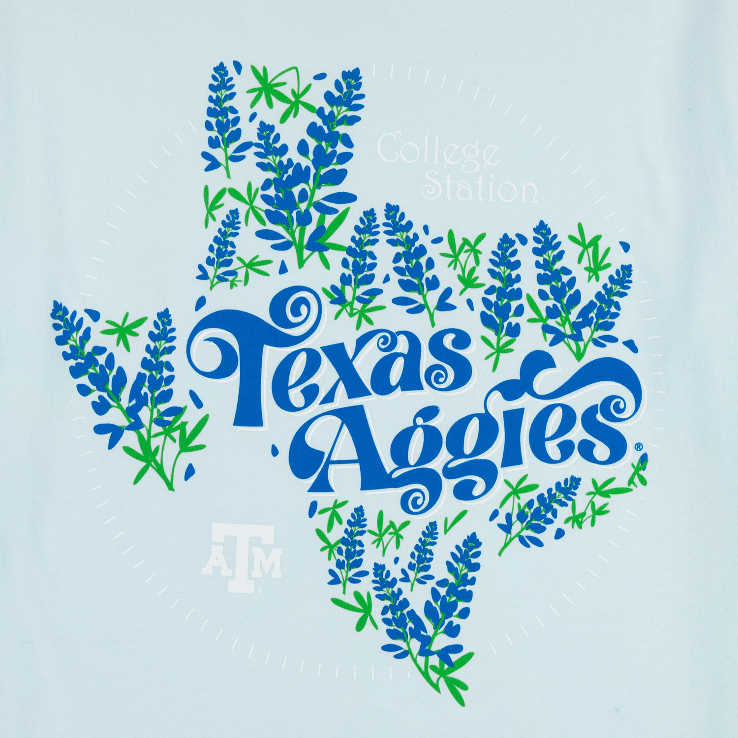 Texas Aggies Bluebonnets T-Shirt