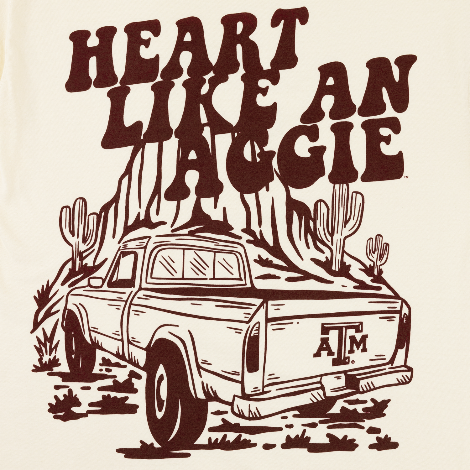 Texas A&M Heart Like an Aggie T-Shirt