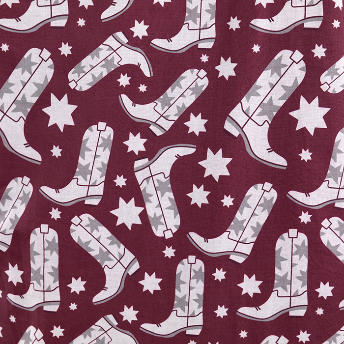 Layerz Maroon Tailgate Dress