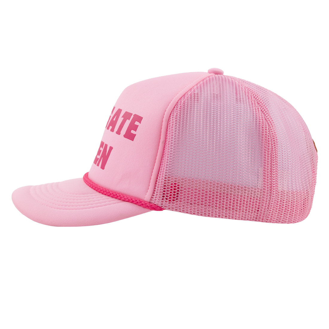 Layerz Pink Tailgate Queen Trucker Hat