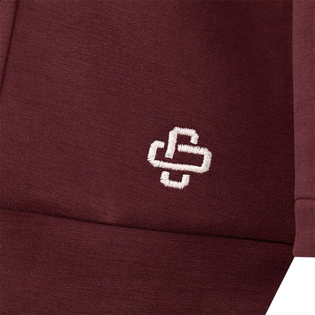 Collegiate Outfitters Maroon Butter Soft Side Stitching Sweatshirt