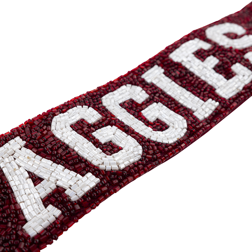 Gig 'Em Aggies Beaded Purse Strap