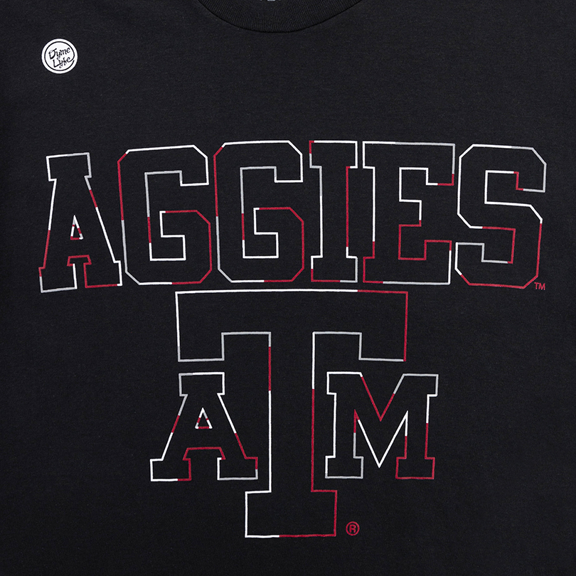 Texas A&M Aggies Sketch Tee